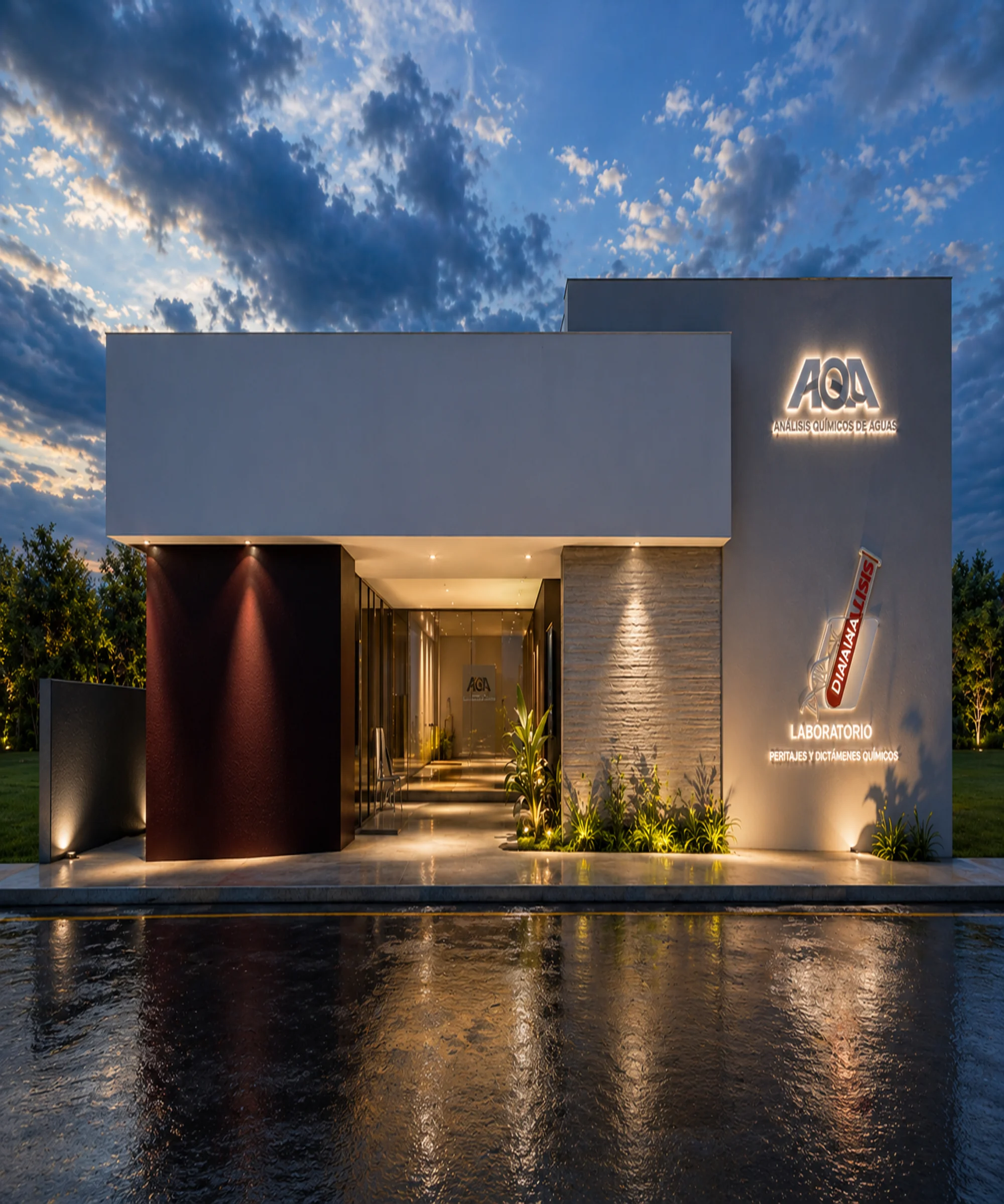 Fachada principal Ecoquim Consultoría Química Ambiental Cd. Valles